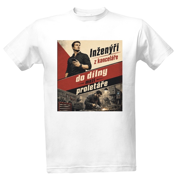 Tričko s potiskem Inženýři 